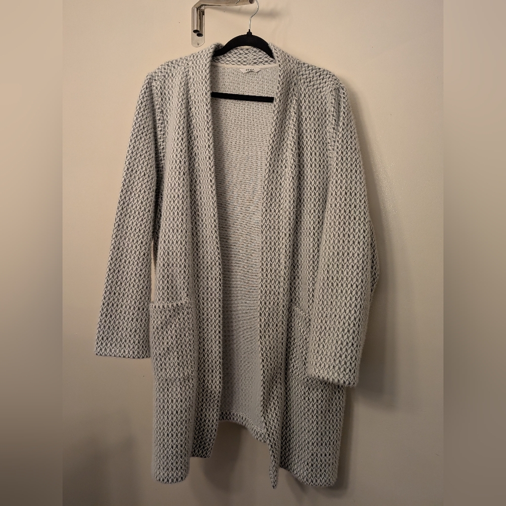 🍁Penningtons Women's Gray Open-Front Cardigan